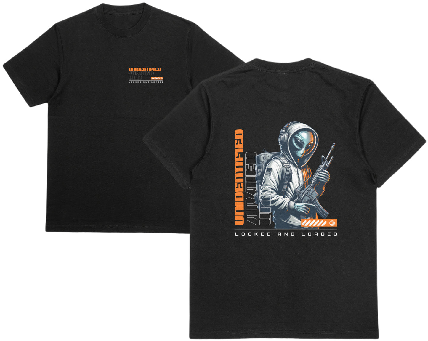 Unidentified Armed Unit, Locked and Loaded | T-SHIRT